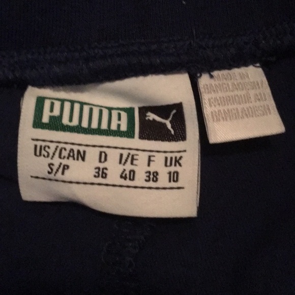 Puma leggings with side stripe size small - Picture 3 of 4